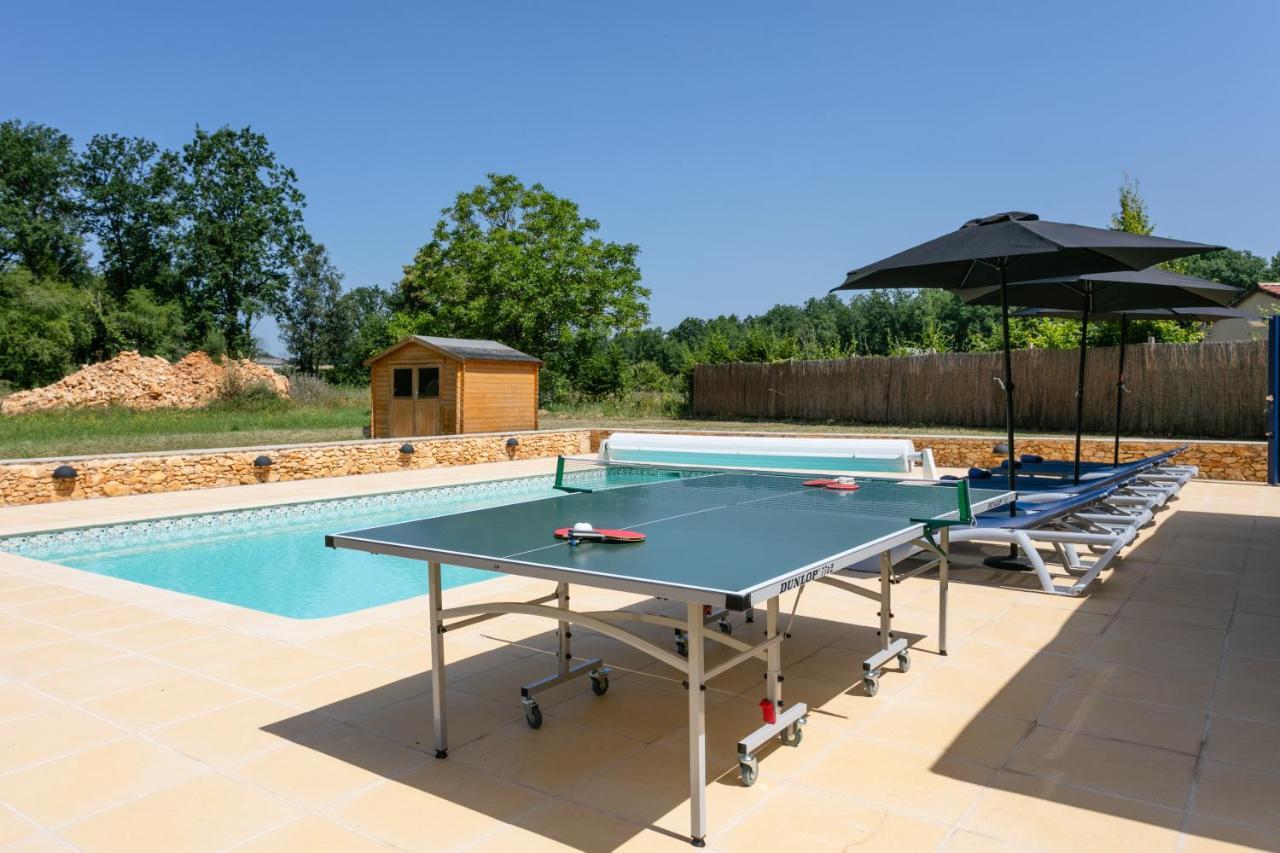 Luxury 3 Bed Home With Heated Swimming Pool Air Con And Boules Pitch Salignac-Eyvigues Екстериор снимка