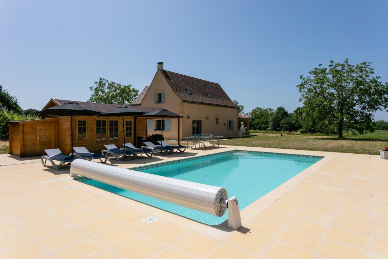 Luxury 3 Bed Home With Heated Swimming Pool Air Con And Boules Pitch Salignac-Eyvigues Екстериор снимка